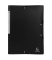 CARPETA SOLAP.EXACOMPTA PP A4 NEGRO