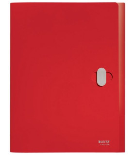 CARP.PROY.LEITZ RECYCLE PP A4 38mm ROJO