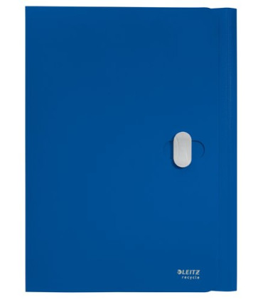 CARPETA SOLAP.LEITZ RECYCLE PP A4 AZUL