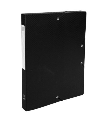 CARP.PROY.EXACOMPTA PP A4 2,5 cm NEGRO