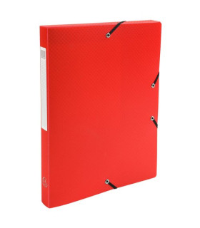 CARP.PROY.EXACOMPTA PP A4 2,5 cm ROJO