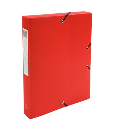 CARP.PROY.EXACOMPTA PP A4 4 cm ROJO