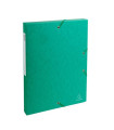 CARP.PROY.EXACOMPTA CART.A4 2,5 cm VERDE
