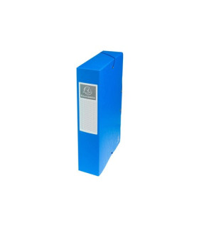 CARP.PROY.EXACOMPTA CART.A4 6 cm AZUL