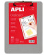 CARP.PINZA PORTABLOCS APLI ALUMIN. A4