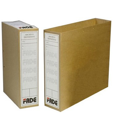 BOLSA ARCHIV.DEFINIT.FADE Fº con CINTAS