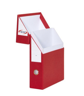 CAJA TRANSFERENCIAS PARDO A4 ARCH. ROJO