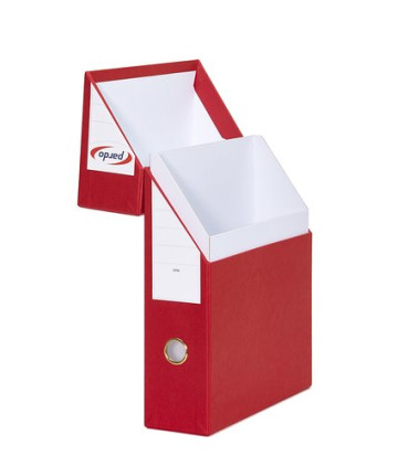 CAJA TRANSFERENCIAS PARDO A4 ARCH. ROJO