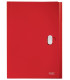 CLASIF.ACORD.LEITZ RECYCLE PP A4 ROJO