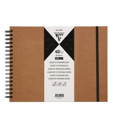 ALBUM FOTOS CF DIY KRAFT 32x24 40h 200g