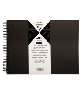ALBUM FOTOS CF DIY NEGRO 32x24 40h 185g