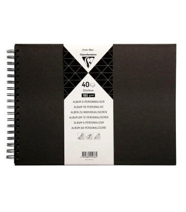 ALBUM FOTOS CF DIY NEGRO 32x24 40h 185g
