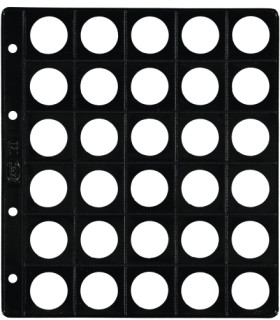 FUNDA para MONEDAS PARDO ALMA NEG. Ø 25