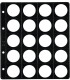 FUNDA para MONEDAS PARDO ALMA NEG. Ø 33