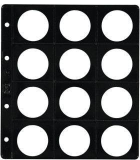 FUNDA para MONEDAS PARDO ALMA NEG. Ø 42