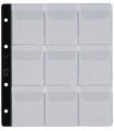 FUNDA para MONEDAS PARDO LM.NEG. Ø 55