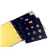 FUNDA para MONEDAS PARDO CLARAB.€  8 alj