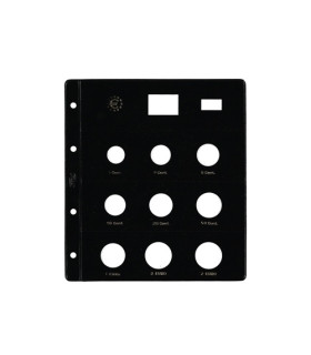 FUNDA para MONEDAS PARDO CLARAB.€  9 alj