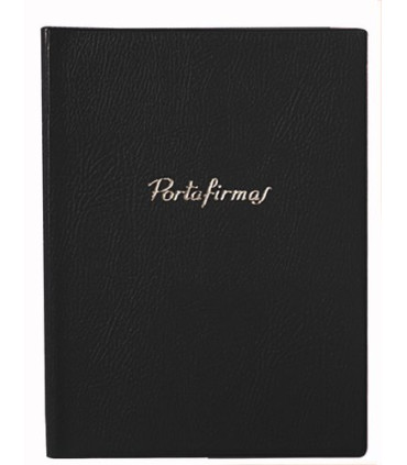 PORTAFIRMAS SARO PVC 20 DPTOS. NEGRO