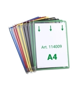 FUNDA TARIFOLD C/PIV. A4 c/MARCO P/10