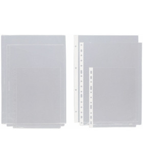 FUNDA MULT.GRAF.PVC 100µ A4 16 P/50