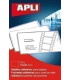 FUNDA ADHESIVA APLI  60x95 TARJ. P/10