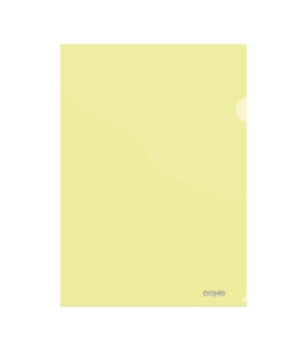 DOSS.ANG.RECT.DOHE PP 180µ A4 AMARIL.