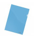 DOSS.ANG.RECT.DOHE PP 120µ A4 AZUL P/10