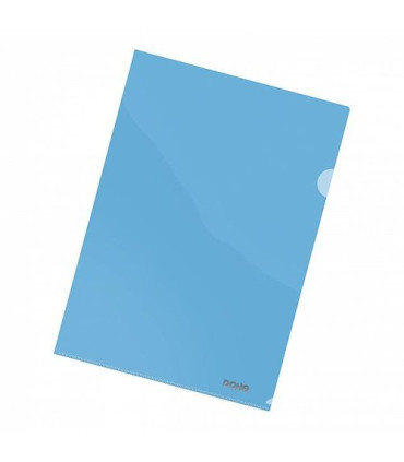 DOSS.ANG.RECT.DOHE PP 120µ A4 AZUL P/10