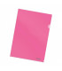 DOSS.ANG.RECT.DOHE PP 120µ A4 ROSA P/10