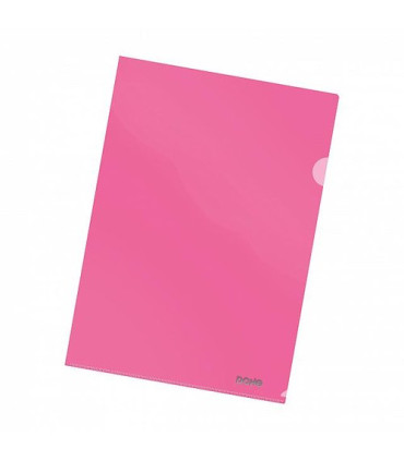 DOSS.ANG.RECT.DOHE PP 120µ A4 ROSA P/10