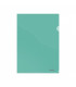 DOSS.ANG.RECT.DOHE PP 120µ A4 VERDE P/10