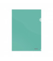 DOSS.ANG.RECT.DOHE PP 120µ A4 VERDE P/10