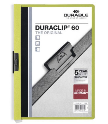 DOSSIER CLIP DURACLIP A4 2209 60h VD.CL.