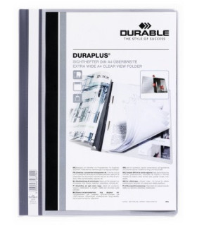 DOSSIER FASTENER DURAPLUS 2579 A4 GRIS