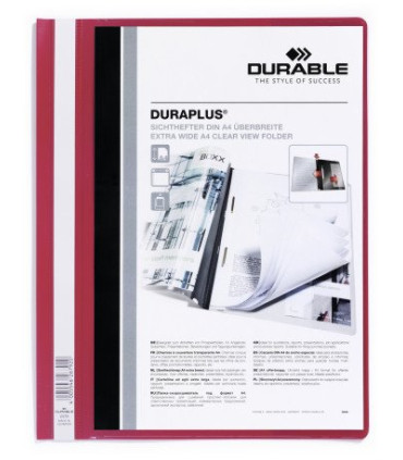 DOSSIER FASTENER DURAPLUS 2579 A4 ROJO
