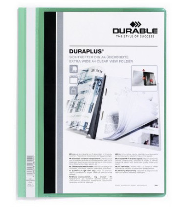 DOSSIER FASTENER DURAPLUS 2579 A4 VERDE