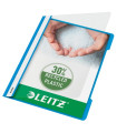 DOSSIER FASTENER LEITZ PVC A4 TARJ.AZ.CL