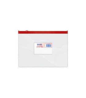 DOSSIER SOBRE DOHE ZIP A5 APAIS.PVC ROJO