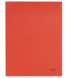 SUBCARP. LEITZ RECYCLE 3 SOL. A4 ROJO