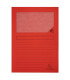 SUBCARP. EXAC. VENTANA 120g A4 ROJO P/25