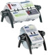 FICHERO ROTAT.TARJET.VISIFIX FLIP NEGRO