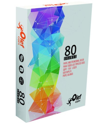 PAPEL A4 OLEF  80g 500h COPY