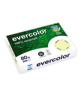 PAPEL RECICL. A4 EVERCOLOR 80g 500h AMAR