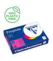 PAPEL COLOR A4 TROPHEE 80g 500h ROSA