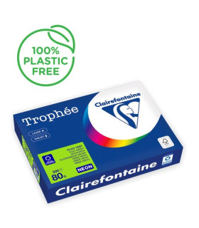 PAPEL COLOR A4 TROPHEE 80g 500h VERDE