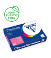 PAPEL COLOR A4 TROPHEE 80g 500h ROSA FUC
