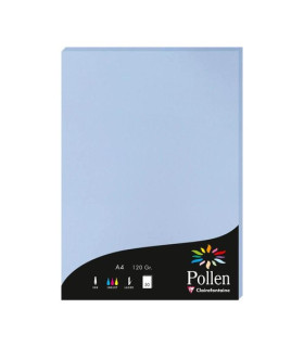 PAPEL CLAIREFONTAINE POLLEN A4 50h AZUL