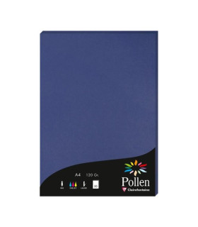 PAPEL CLAIREFONTAINE POLLEN A4 50h AZUL