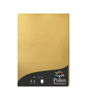 PAPEL CLAIREFONTAINE POLLEN A4 50h DORAD